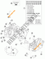 CARTERDELEN voor KTM 505 SX ATV 2012