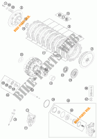 KOPPELING voor KTM 505 SX ATV 2012