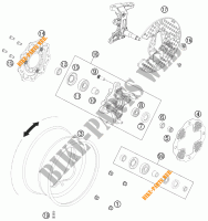 VOORWIEL voor KTM 505 SX ATV 2012