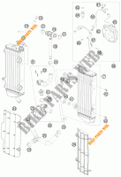 KOELSYSTEEM voor KTM 530 XC-W SIX DAYS 2011