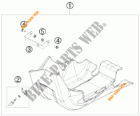 MOTORKAP voor KTM 530 XC-W SIX DAYS 2011