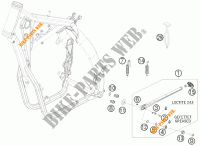 STANDAARD voor KTM 530 XC-W SIX DAYS 2010
