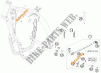 STANDAARD voor KTM 530 XC-W 2009