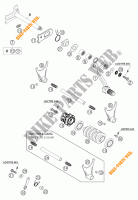 SCHAKEL MECHANISME voor KTM 525 MXC-G RACING 2004