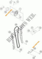DISTRIBUTIERIEM voor KTM 500 XC-W 2016