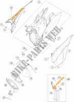 LUCHTFILTER voor KTM 500 XC-W 2016