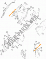 LUCHTFILTER voor KTM 300 XC-W 2017