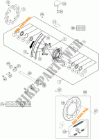 ACHTERWIEL voor KTM 300 XC-W 2016