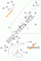 UITLAAT voor KTM 300 XC 2015