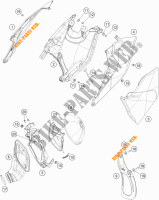 LUCHTFILTER voor KTM 125 XC-W 2018