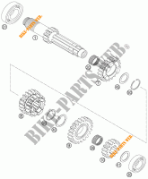 VERSNELLINGSBAK PRIMAIRE AS voor KTM 250 XCF-W CHAMPION EDITION 2010