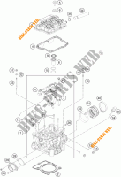CILINDERKOP voor KTM 250 XCF-W 2015