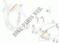 STANDAARD voor KTM 250 XCF-W 2015