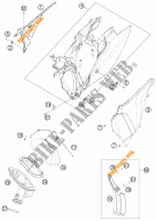 LUCHTFILTER voor KTM 250 XCF-W 2012