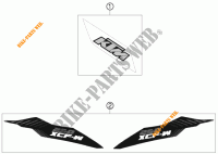 STICKERS voor KTM 250 XCF-W 2012