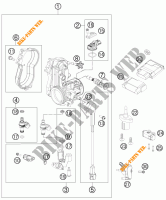 GASKLEP HUIS voor KTM 450 XC-F 2014