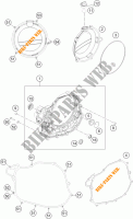 KOPPELINGS DEKSEL voor KTM 450 XC-F 2014