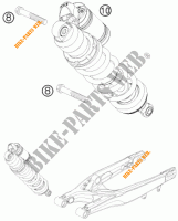 SCHOKBREKER voor KTM 450 XC-F 2009