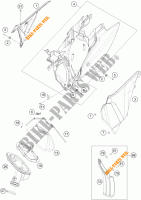 LUCHTFILTER voor KTM 350 XCF-W SIX DAYS 2014