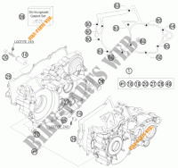 CARTERDELEN voor KTM 250 XC-W 2012