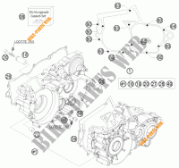 CARTERDELEN voor KTM 250 XC-W 2011