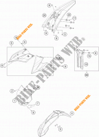 PLASTIC voor KTM FREERIDE E-XC 2014