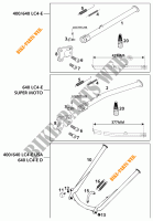 STANDAARD voor KTM 640 LC4-E 2001