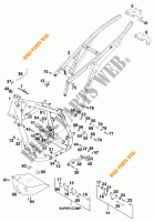 FRAME voor KTM 620 SX WP 1997