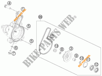 WATERPOMP voor KTM RC 390 WHITE ABS 2017