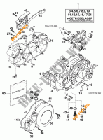 CARTERDELEN voor KTM 620 E-XC 20KW/20LT 1994