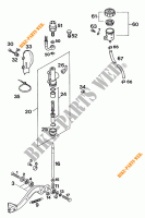 REMPOMP ACHTER voor KTM 620 E-XC 20KW/20LT 1994