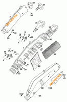 UITLAATDEMPER voor KTM 620 E-XC 20KW/20LT 1994