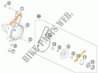 WATERPOMP voor KTM RC 390 WHITE ABS 2016