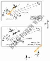 STANDAARD voor KTM 520 EXC RACING 2001
