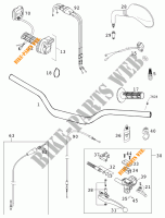 STUUR / BESTURING voor KTM 540 SXS RACING 2001
