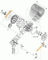 KOPPELING voor KTM 540 SXC  1999
