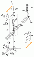 REMPOMP ACHTER voor KTM 540 SXC  1999