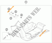 MOTORKAP voor KTM 530 EXC SIX DAYS 2011
