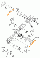 SCHAKEL MECHANISME voor KTM 525 EXC-G RACING 2003