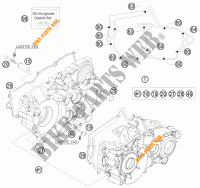 CARTERDELEN voor KTM 300 EXC FACTORY EDITION 2011