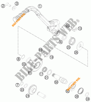 KICKSTART PEDALEN voor KTM 300 EXC FACTORY EDITION 2011