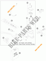 REMPOMP VOOR voor KTM 300 EXC FACTORY EDITION 2011