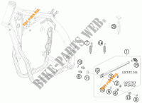 STANDAARD voor KTM 300 EXC FACTORY EDITION 2011