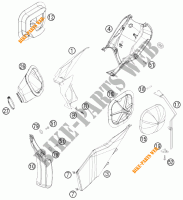 LUCHTFILTER voor KTM 300 EXC 2011