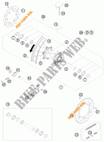 ACHTERWIEL voor KTM 250 EXC-F FACTORY EDITION 2011