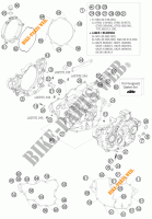 CARTERDELEN voor KTM 250 EXC-F FACTORY EDITION 2011