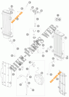 KOELSYSTEEM voor KTM 250 EXC-F FACTORY EDITION 2011
