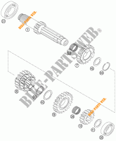 VERSNELLINGSBAK PRIMAIRE AS voor KTM 250 EXC-F 2013
