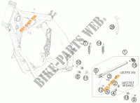 STANDAARD voor KTM 125 EXC SIX-DAYS 2011