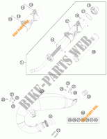 UITLAAT voor KTM 125 EXC SIX-DAYS 2011